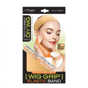 Magic DIY Wig Grip Elastic Band in Blond for secure wig wear