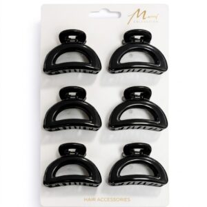Murry Collection Jawa Clip Small Black 6pc Set #FC925