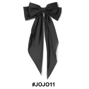Fancy Jojo Hair Clip in Black with Long Tail Design #JOJO11
