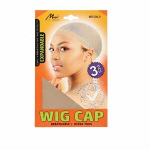 Murry Wig Cap Set of 3 in Blonde for Comfortable Wig Wear