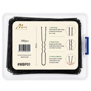 Murry Collection Hair Pin with Ball Tip 500pcs 80mm #MBP01