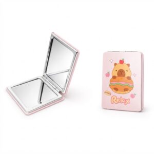Pocket Size Mirror with Cute Bear Design #MR11