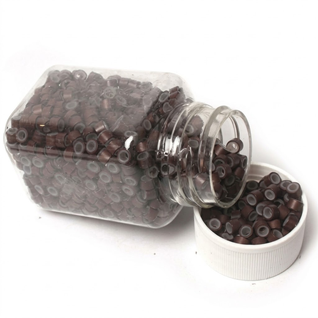 Micro Binding Clips in Dark Brown - 500 pcs