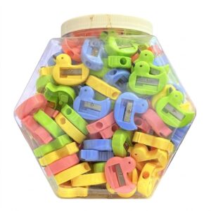 Shopner Jar 180 Piece Colourful Hair Clips for Salon #NSHJAR