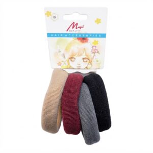 Magi Hair Pony Thick Mix Colour 4 Pack for Versatile #TP35AST