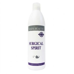 Vines Beauty Surgical Spirit 500ml bottle for professional salon use