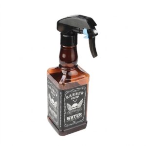 Classic brown 300ml spray bottle for barbershop use