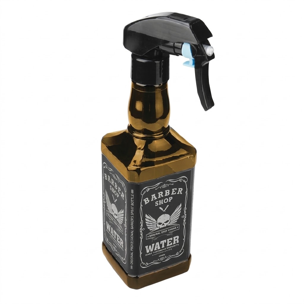 500ml brown spray bottle for barbershops and salons