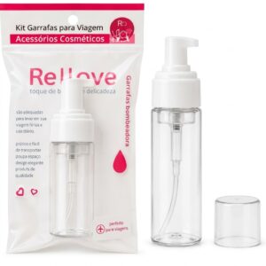 MT Foam Dispenser Bottle 100ml for travel and daily use