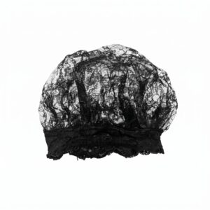 Classic Lace Bonnet - Black - #CLB