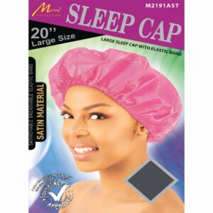 Large Sleep Cap – Satin Material 20″ Size #M2191AST