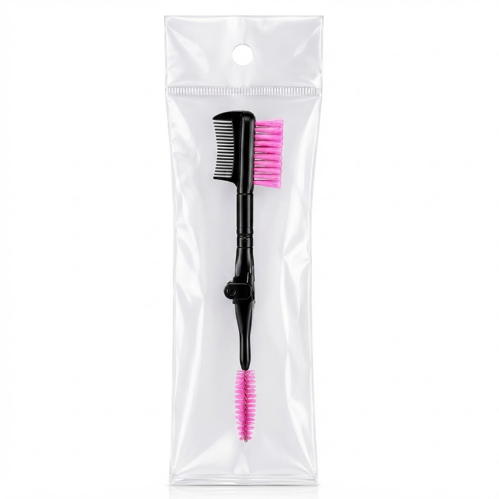 Eyelash Comb & Spoolie Brush 1pc #EY12