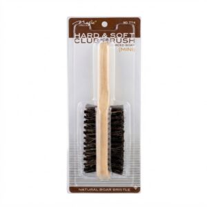 Magic Double Sided Club Brush Boar & Pin Bristle #7714