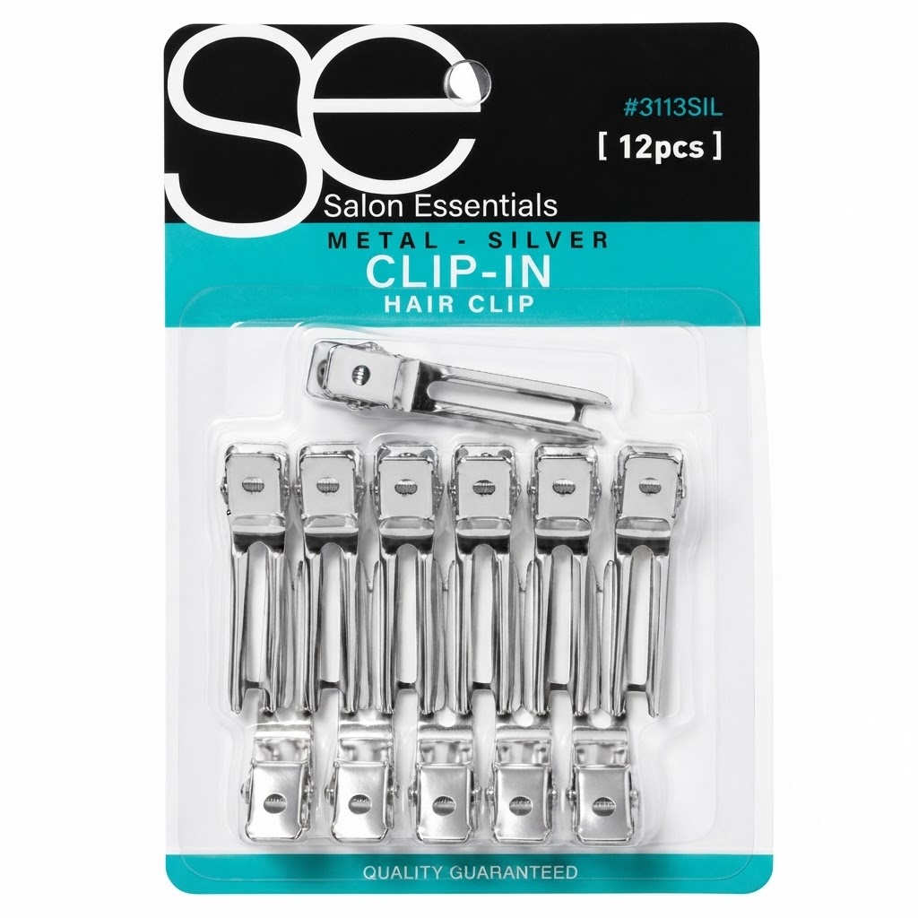 Magic, Metal Curl Clip (All Purpose), 12 Pcs #3113