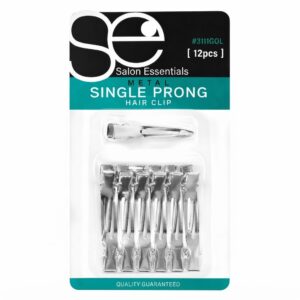 Magic, Metal Single Prong Clips, 12 Pcs #3111