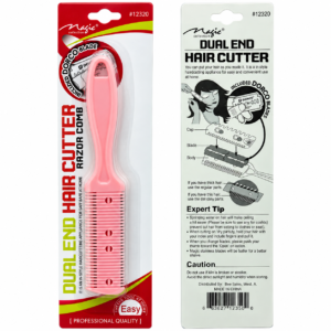 Magic Collection 2-in-1 Razor Comb, Ast Colours #12320