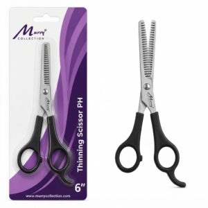6.5โณ Thinning Scissor Double Blade P/Handle #186