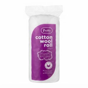 Pretty Cotton Wool Roll 100g 100% Pure Cotton #PRE3