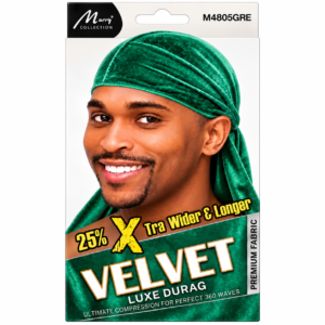 Murry Collection Velvet Durag Green #M4805GRE
