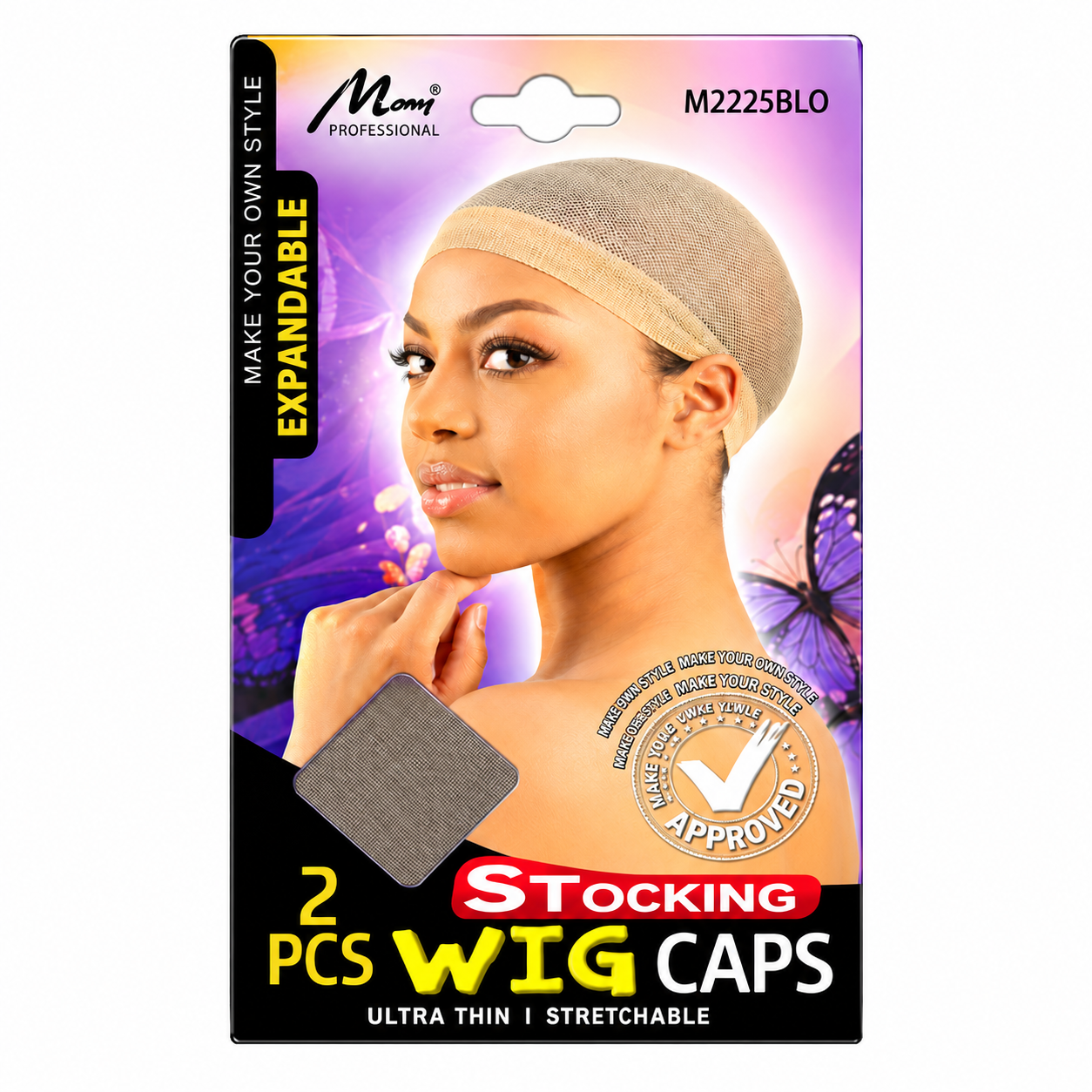 Murry Collection Stocking Wig Cap Blonde 2PC #M2225BLO