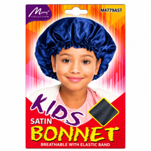 Kids Satin Bonnet Assorted Colour #M4779A