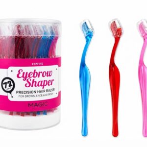 Magic Eyebrow Shaper Precision Hair Razors 72PC #123110